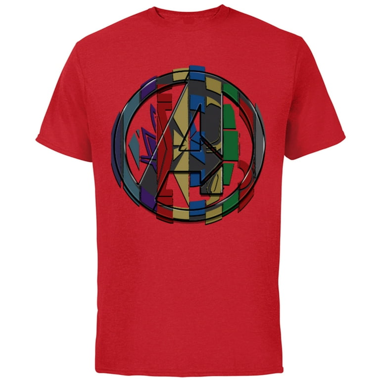 Marvel Avengers: Endgame Logo Hero Colors Short Sleeve Cotton T
