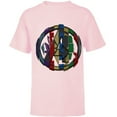 thumbnail image 1 of Marvel Avengers: Endgame Logo Hero Colors - Short Sleeve T-Shirt for Kids - Customized-Soft Pink, 1 of 5