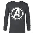 thumbnail image 1 of Marvel Avengers: Endgame Logo Heroes and Legends - Long Sleeve T-Shirt for Men - Customized-Charcoal Heather, 1 of 5