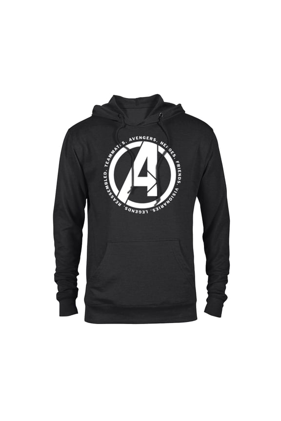 Avengers: Endgame Logo Heroes and Legends - Pullover Hoodie for Adults - Customized-Black