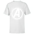 thumbnail image 1 of Marvel Avengers: Endgame Logo Heroes and Legends - Short Sleeve T-Shirt for Kids - Customized-White, 1 of 5