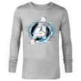 thumbnail image 1 of Marvel Avengers: Endgame Logo Silver Speed - Long Sleeve T-Shirt for Men - Customized-Athletic Heather, 1 of 5