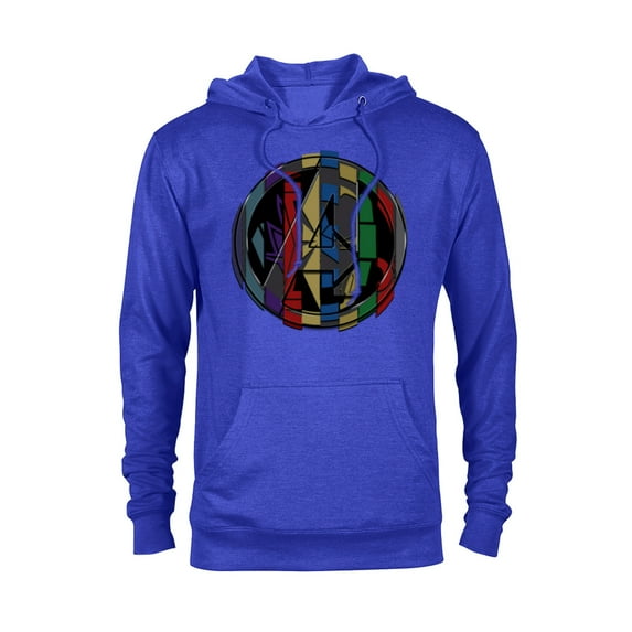 Marvel Avengers: Endgame Logo Super Hero Colors - Pullover Hoodie for Adults - Customized-Royal Heather