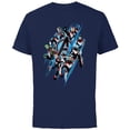 thumbnail image 1 of Marvel Avengers: Endgame Logo Super Heroes United - Short Sleeve Cotton T-Shirt for Adults - Customized-Navy, 1 of 5