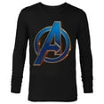 thumbnail image 1 of Marvel Avengers: Endgame Movie Logo in Blue - Long Sleeve T-Shirt for Men - Customized-Black, 1 of 5
