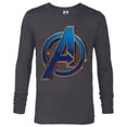 thumbnail image 1 of Marvel Avengers: Endgame Movie Logo in Blue - Long Sleeve T-Shirt for Men - Customized-Charcoal Heather, 1 of 5