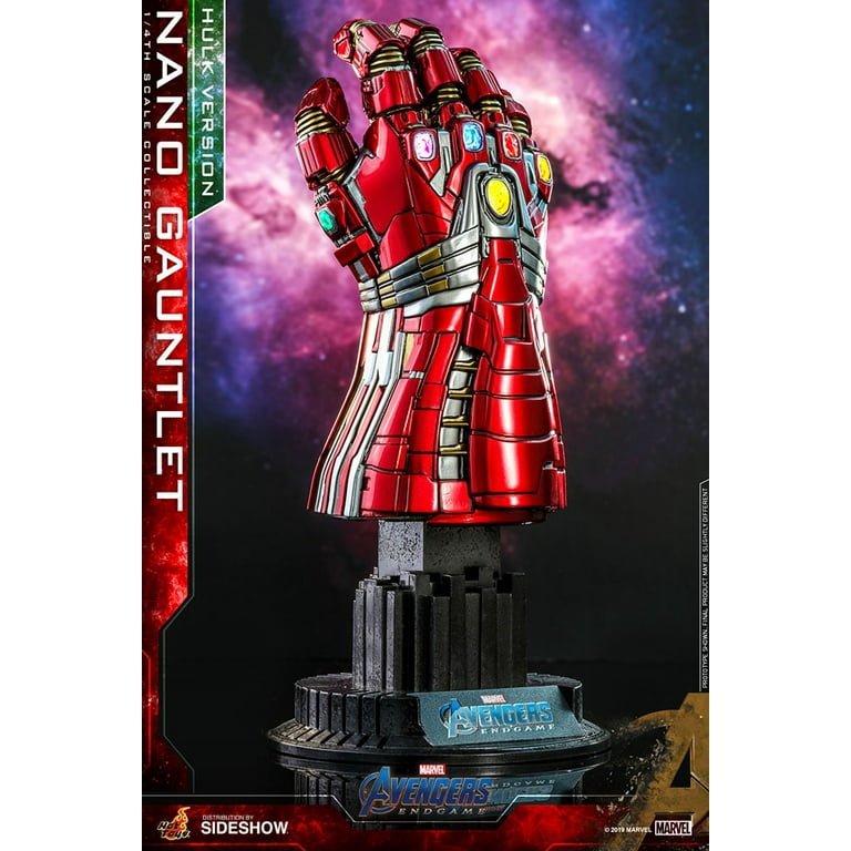 アメコミ MARVEL AVENGERS ENDGAME NANO GAUNTLET Marvel Avengers Endgame Hulk Version Nano Gauntlet Quarter