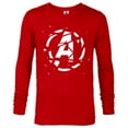 thumbnail image 1 of Marvel Avengers: Endgame Shattered Logo - Long Sleeve T-Shirt for Men - Customized-New Red, 1 of 5