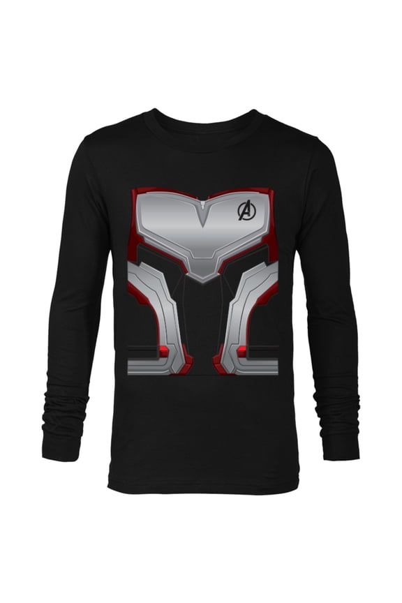 Avengers Endgame Super Hero Halloween Costume - Long Sleeve T-Shirt for Men - Customized-Black