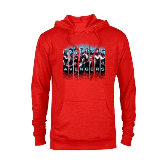 Marvel Avengers: Endgame Super Heroes Assemble - Pullover Hoodie for Adults - Customized-Red Heather