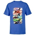 thumbnail image 1 of Marvel Avengers: Endgame Super Heroes Team Up - Short Sleeve T-Shirt for Kids - Customized-Royal, 1 of 5