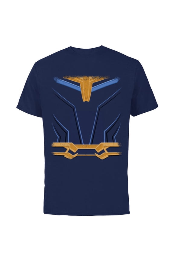 Avengers Endgame Thanos Halloween Costume - Short Sleeve Cotton T-Shirt for Adults - Customized-Navy