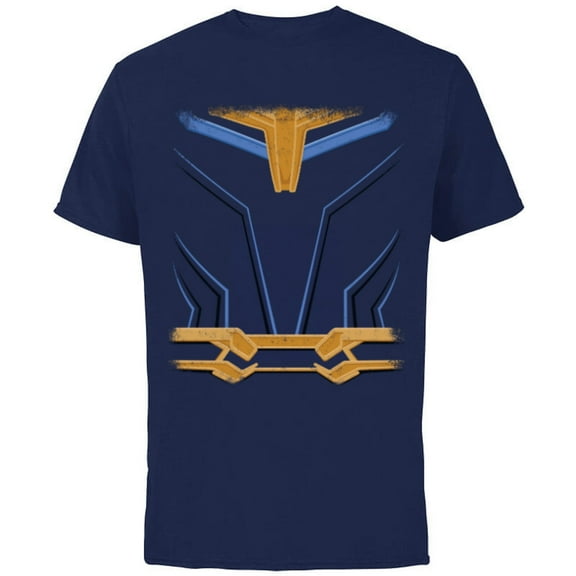 Marvel Avengers Endgame Thanos Halloween Costume - Short Sleeve Cotton T-Shirt for Adults - Customized-Navy