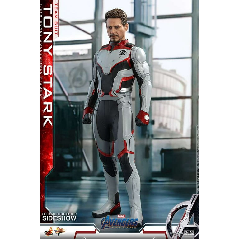 新品 MARVEL アベンジャーズ TONY STARK チームスーツフィギュア Marvel Avengers Endgame Tony Stark Collectible Figure (Team Suit