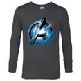 thumbnail image 1 of Marvel Avengers: Endgame Uniform Logo - Long Sleeve T-Shirt for Men - Customized-Charcoal Heather, 1 of 5