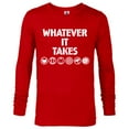 thumbnail image 1 of Marvel Avengers: Endgame Whatever It Takes - Long Sleeve T-Shirt for Men - Customized-New Red, 1 of 5
