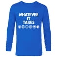 thumbnail image 1 of Marvel Avengers: Endgame Whatever It Takes - Long Sleeve T-Shirt for Men - Customized-Royal, 1 of 5