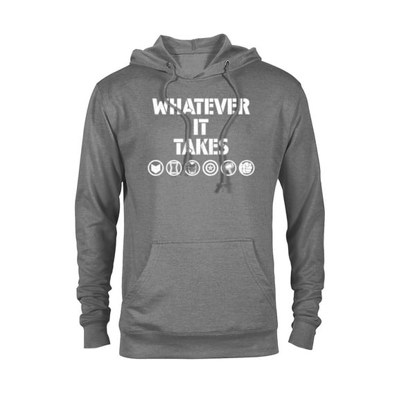 Marvel Avengers: Endgame Whatever It Takes - Pullover Hoodie for Adults - Customized-Graphite Heather