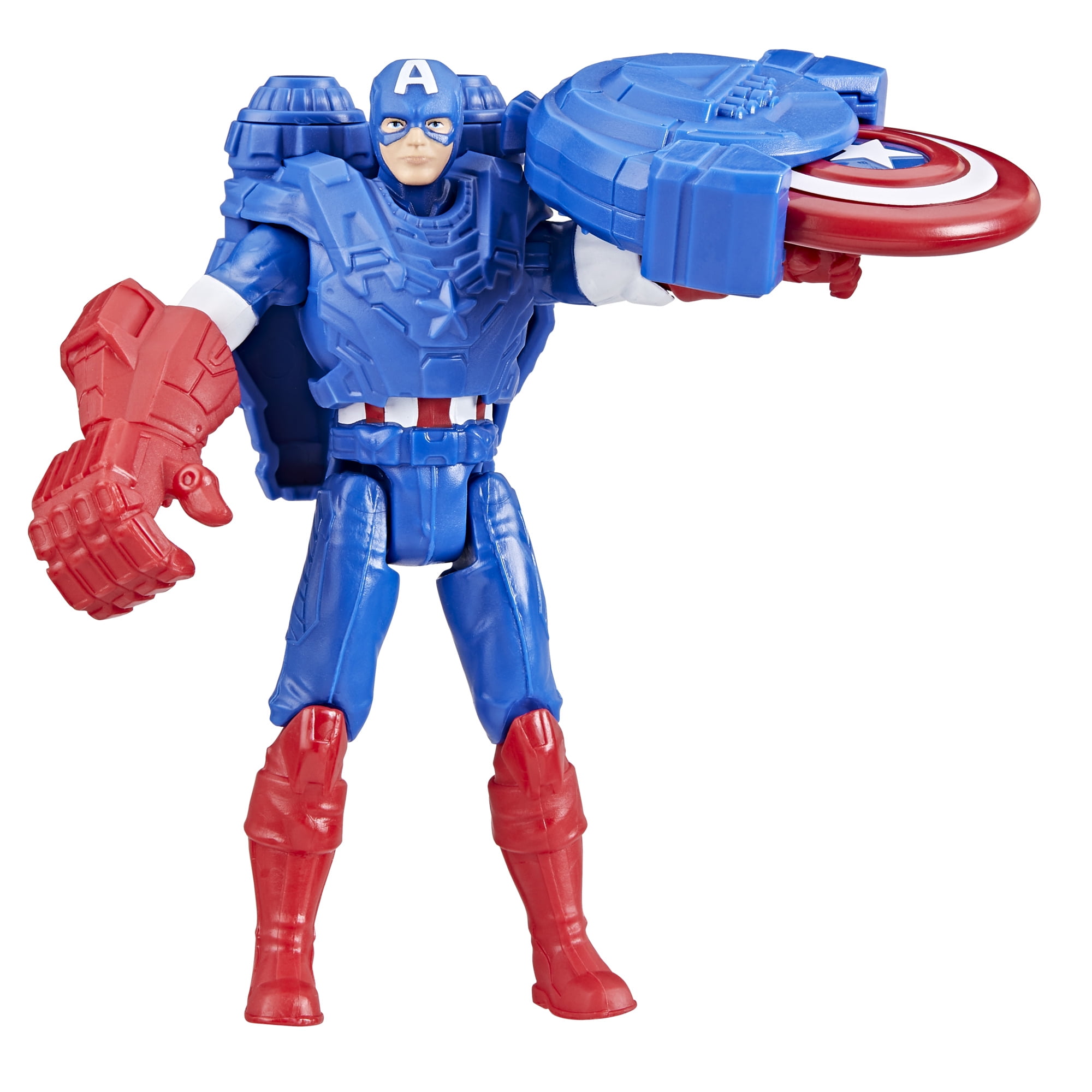 Hasbro Marvel Avengers Epic Hero Series Battle Gear 4" Captain America