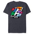 thumbnail image 1 of Marvel Avengers Family Vacation 2023 A-Logo - Short Sleeve Blended T-Shirt for Adults - Customized-Navy Heather, 1 of 5