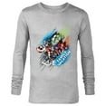 thumbnail image 1 of Marvel Avengers Family Vacation Trip Travel Sketch Art - Long Sleeve T-Shirt for Men - Customized-Athletic Heather, 1 of 5