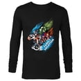 thumbnail image 1 of Marvel Avengers Family Vacation Trip Travel Sketch Art - Long Sleeve T-Shirt for Men - Customized-Black, 1 of 5