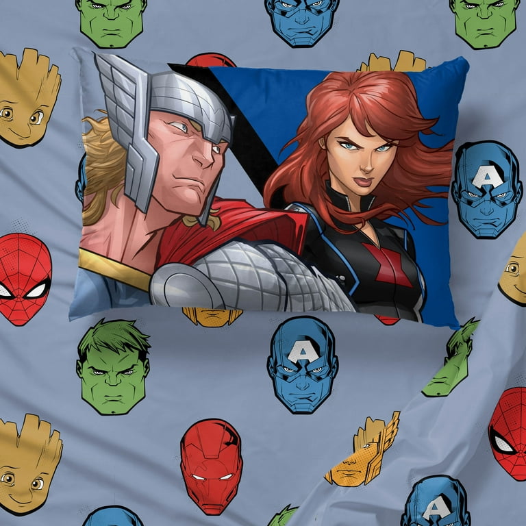 Jay Franco Marvel Avengers Superhero Microfiber Full Bedding Sheet