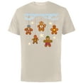 thumbnail image 1 of Marvel Avengers Gingerbread Cookie Ornaments Holiday Standard - Short Sleeve Cotton T-Shirt for Adults - Customized-Natural, 1 of 5