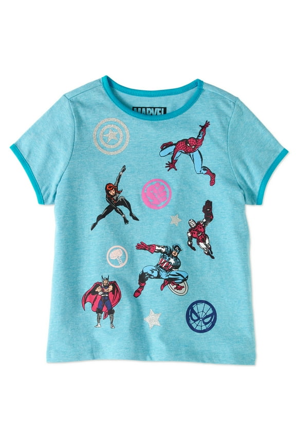Avengers Girls' Hero Poses Tee