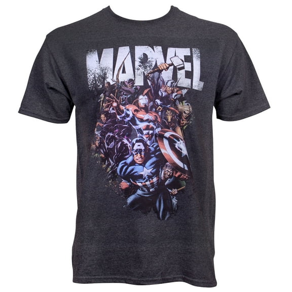 Marvel Avengers Grey T-Shirt-Small