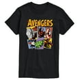 thumbnail image 1 of Marvel - Avengers Grid Retro - Men's Short Sleeve Graphic T-Shirt, 1 of 4