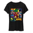 thumbnail image 1 of Marvel - Avengers Grid - Women's Short Sleeve Graphic T-Shirt, 1 of 4