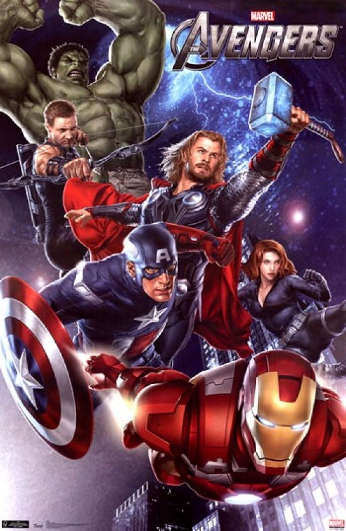 Marvel Avengers - Group Poster Print (24 x 36)