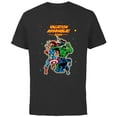 thumbnail image 1 of Marvel Avengers Group Trip Matching Vacation Assemble 2024 - Short Sleeve Cotton T-Shirt for Adults - Customized-Black, 1 of 5