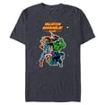 thumbnail image 1 of Marvel Avengers Group Trip Matching Vacation Assemble 2025 - Short Sleeve Blended T-Shirt for Adults - Customized-Navy Heather, 1 of 5