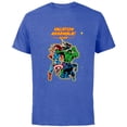 thumbnail image 1 of Marvel Avengers Group Trip Matching Vacation Assemble 2025 - Short Sleeve Cotton T-Shirt for Adults - Customized-Royal Heather, 1 of 5