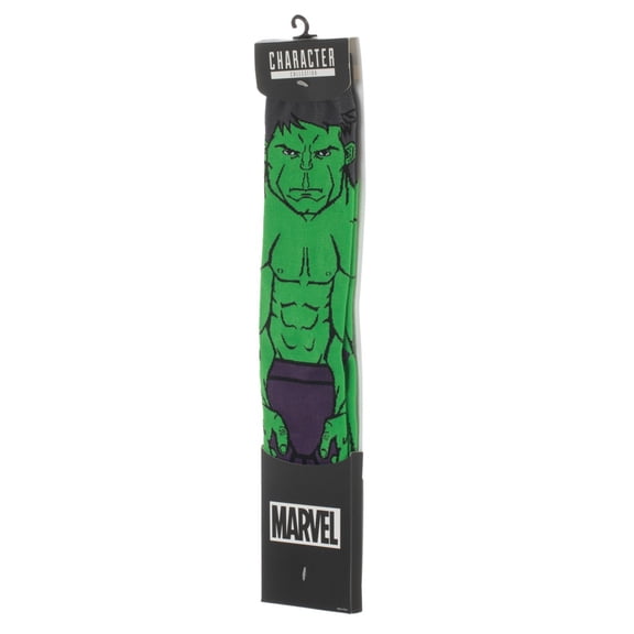 Marvel Avengers Hulk Character 360 Crew Socks for Men