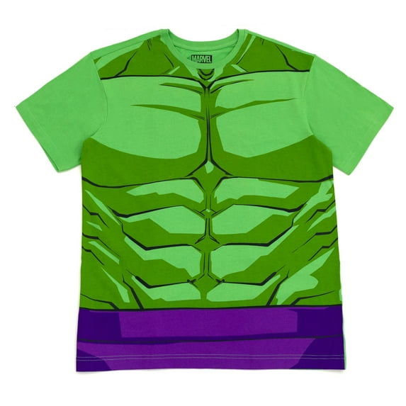 Marvel Avengers Hulk Cosplay T-Shirt Adult