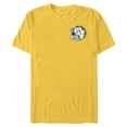 thumbnail image 1 of Marvel Avengers Hulk The Big Guy Hero Circle - Short Sleeve Blended T-Shirt for Adults - Customized-Yellow, 1 of 5