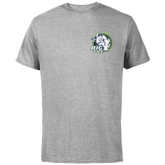 Marvel Avengers Hulk The Big Guy Hero Circle - Short Sleeve Cotton T-Shirt for Adults - Customized-Athletic Heather