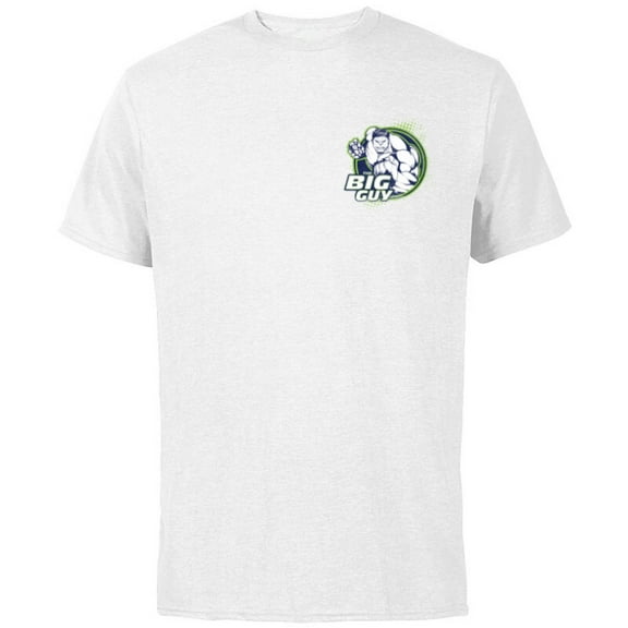 Marvel Avengers Hulk The Big Guy Hero Circle - Short Sleeve Cotton T-Shirt for Adults - Customized-White