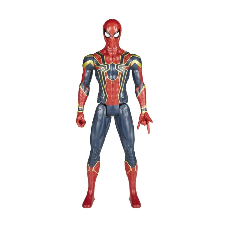 Marvel’s Avengers： Infinity War The Avengers, 12-Inch Iron Spider Figure, Titan Hero Power FX