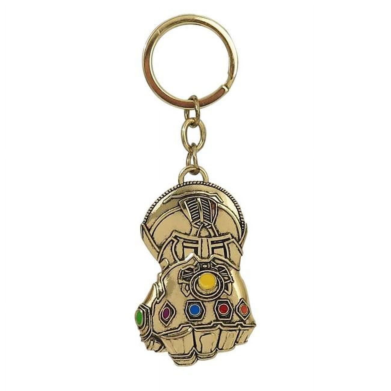 Marvel Avengers: Infinity War Thanos Infinity Gauntlet Keychain ...