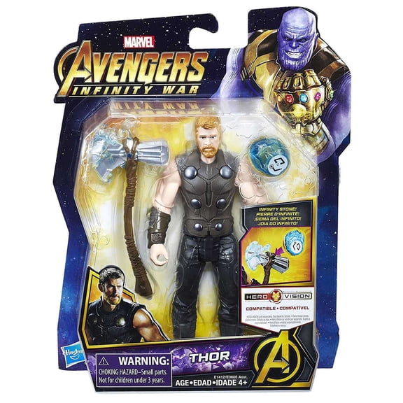 Marvel Avengers Infinity War Thor Action Figure (with Stone, No Packaging)