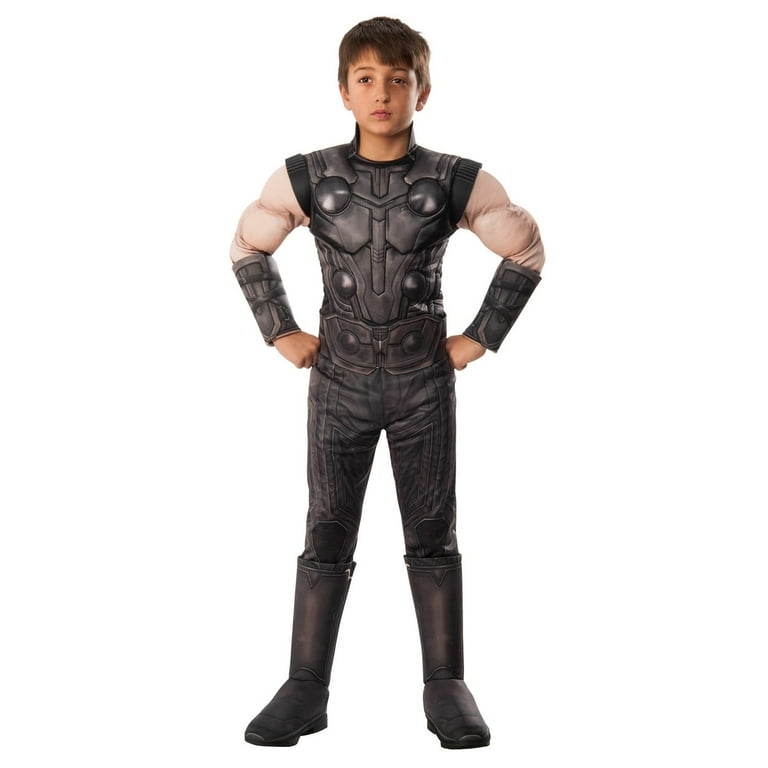 Marvel Avengers Infinity War Thor Deluxe Boys Halloween Costume 