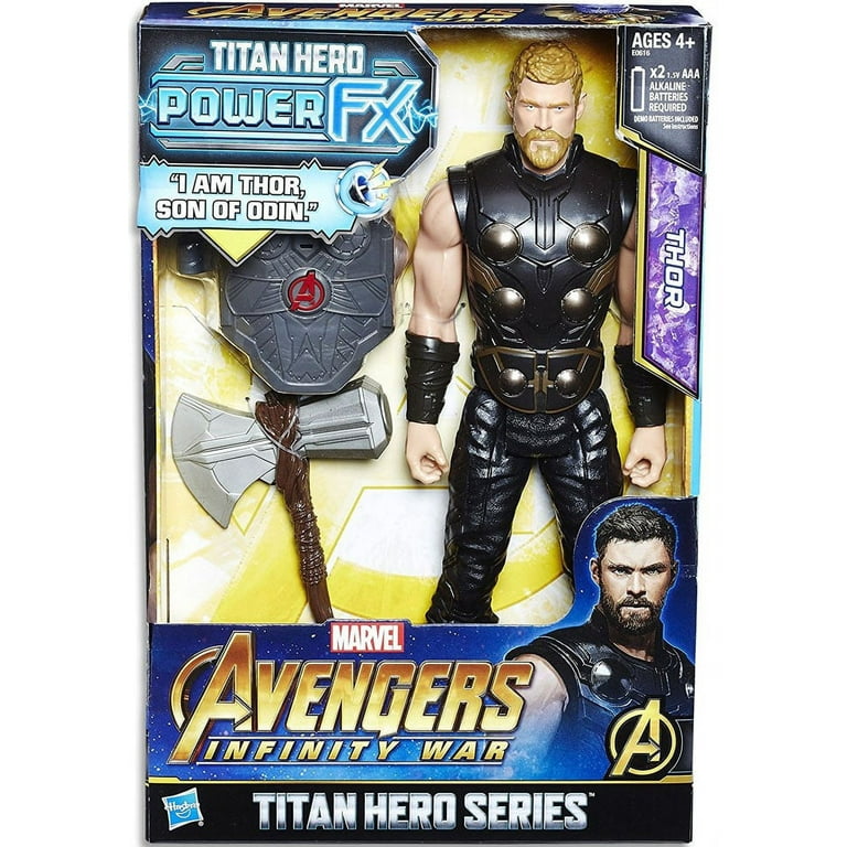Avengers Marvel Infinity War Titan Hero Power FX Black Widow Includes  figure, pack, accessory, and instructions Ages 4 and up
