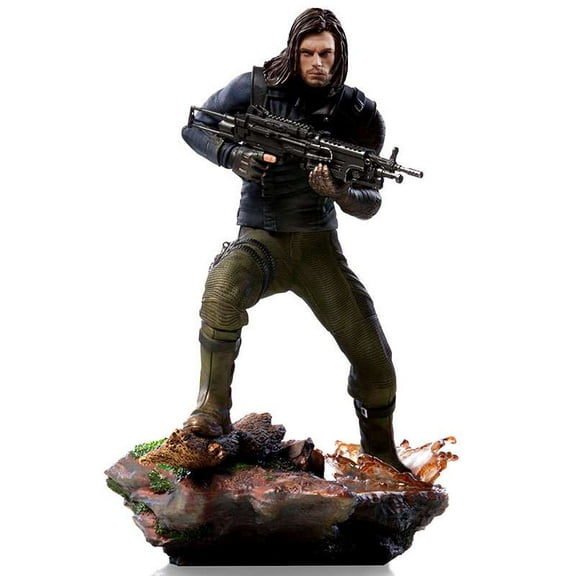 Marvel Avengers: Infinity War Winter Soldier Battle Diorama Statue (White Wolf)