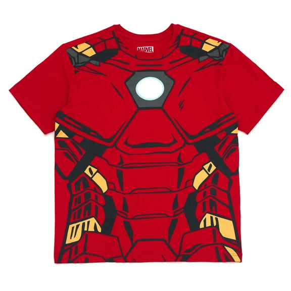Marvel Avengers Iron Man Cosplay T-Shirt Adult
