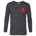 thumbnail image 1 of Marvel Avengers Iron Man Hero Circle - Long Sleeve T-Shirt for Men - Customized-Charcoal Heather, 1 of 5