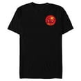thumbnail image 1 of Marvel Avengers Iron Man Hero Circle - Short Sleeve Blended T-Shirt for Adults - Customized-Black, 1 of 5